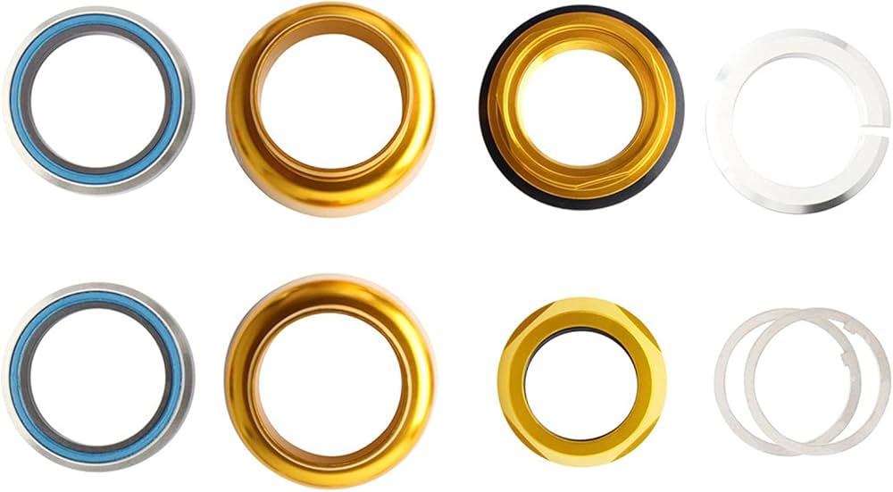 Amazon | スセット25.4mm 1 インチフロントフォークバイクヘッドセット