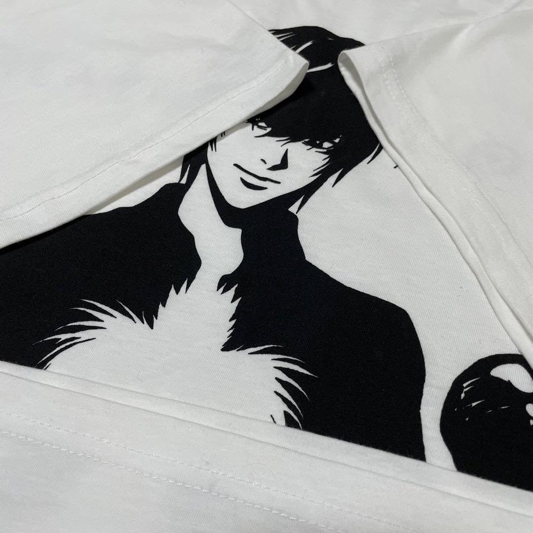 Amazon.co.jp: Death Note 漫画 アニメ TシャツL デスノート 夜神月 