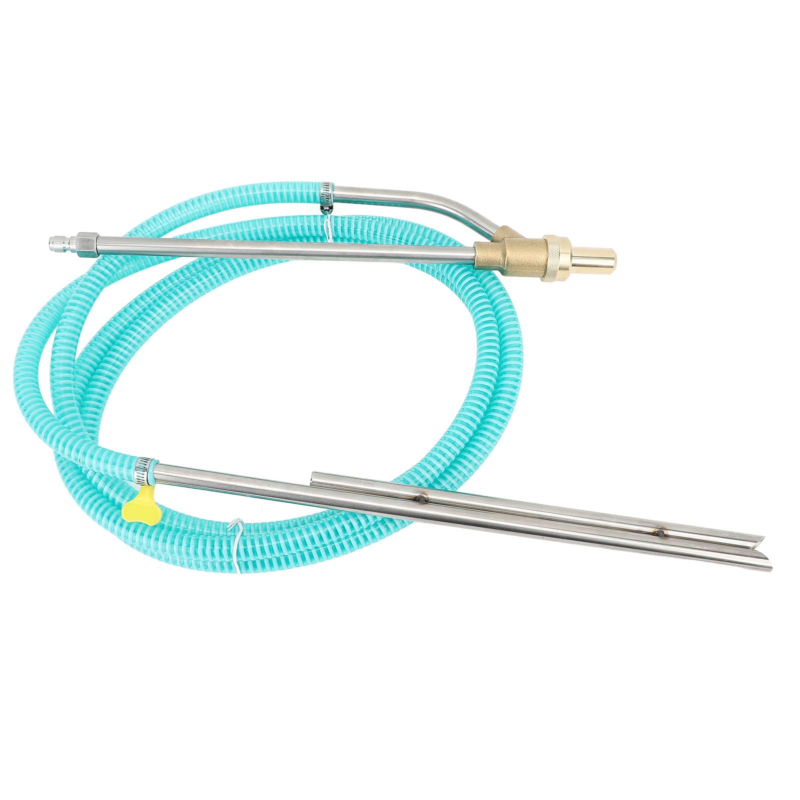 Wakects Kit de Chorro de para Lavadora a Presión, Accesorio de Chorro de Húmedo de Acero Inoxidable para Eliminación de óxido, Pintura y Grasa, Ideal para Propietarios de Viviendas y Uso Industrial