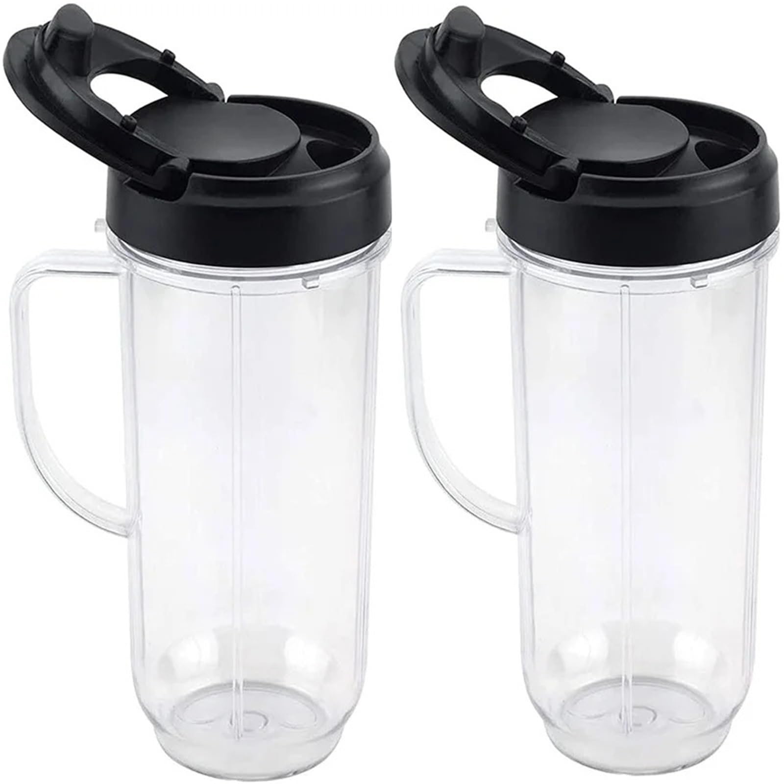 Taza de 22oz compatible con MB1001 pack de 2 vasos de repuesto portátiles con tapas para batidora