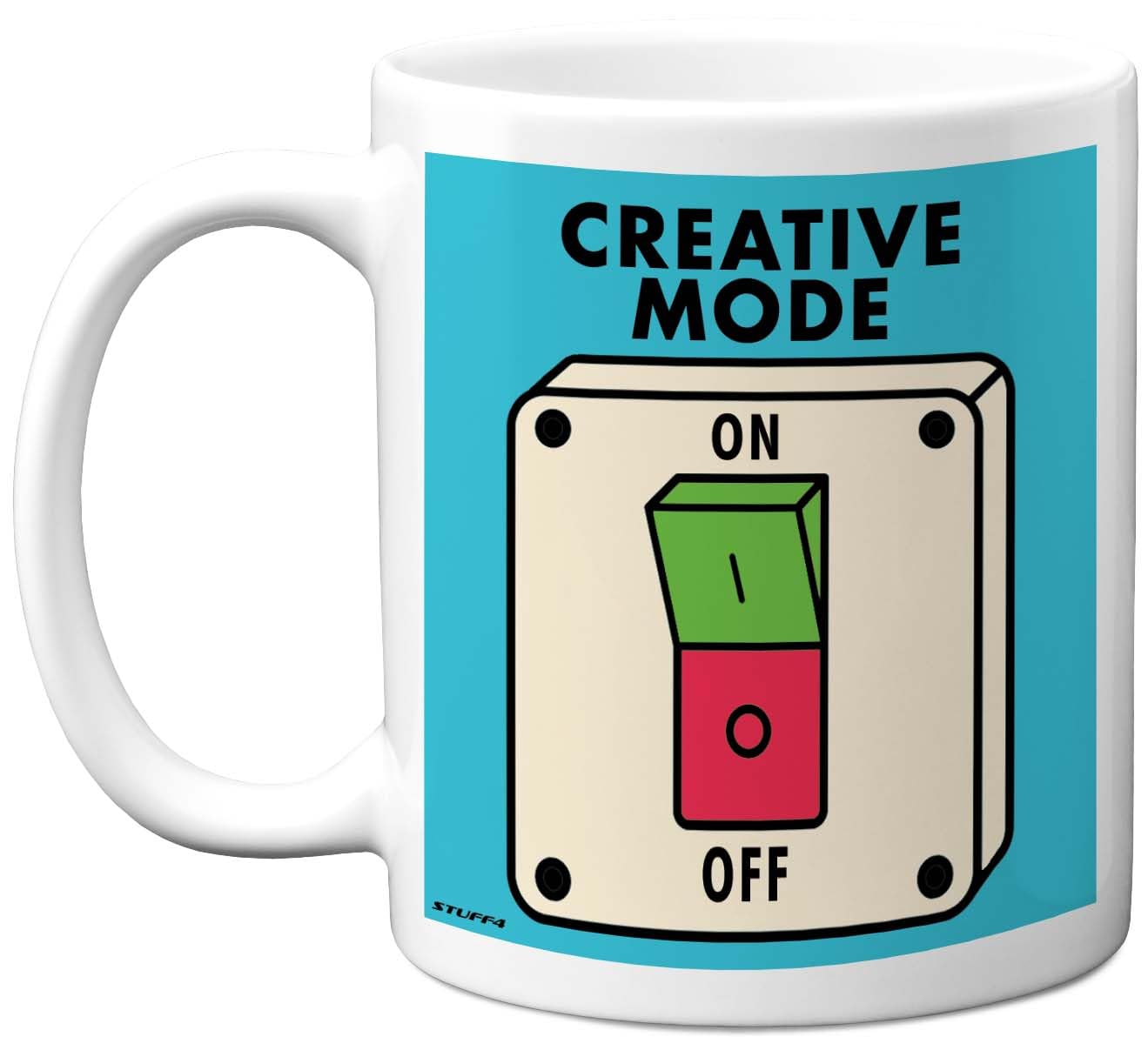 Stuff4 Funny Birthday Mug for Men Women - Creative Mode - Novelty Birthday Mugs Present Gifts for Colleague Friend Family, 11oz Ceramic Coffee Humour Joke Banter Cup