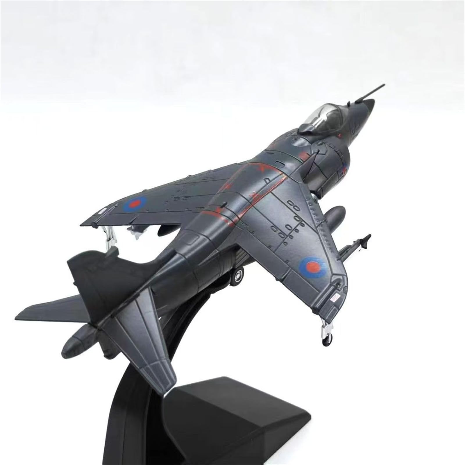 aerei a reazione Modello pressofuso in metallo British Harrier Jet in scala 1:72 regali per piloti