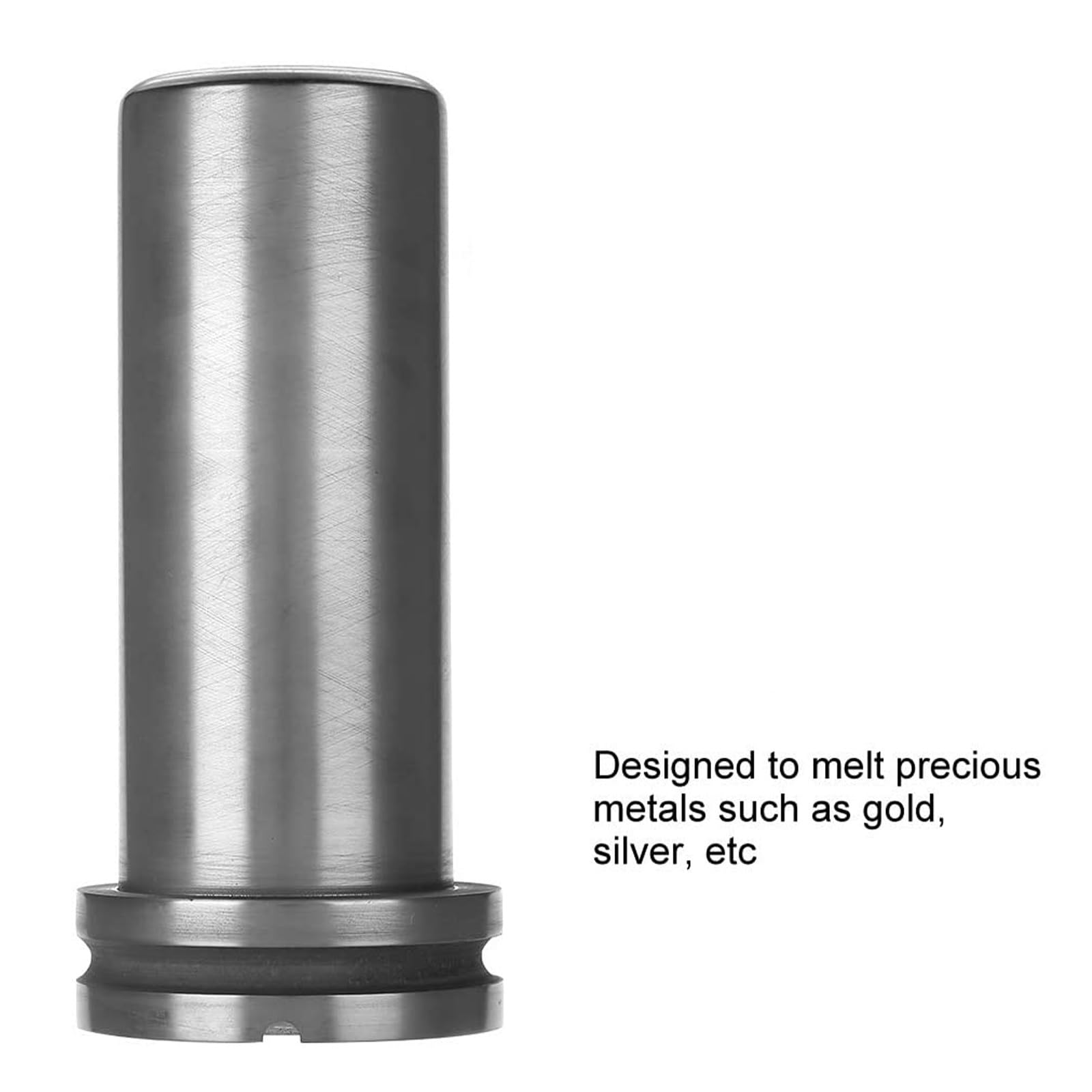 Raffinazione della lingottiera Crogiolo for colata di grafite, crogiolo for fusione metalli da 1 2 3 kg, forno lunga durata for la strumenti in rame oro argento(75x60x170mm)