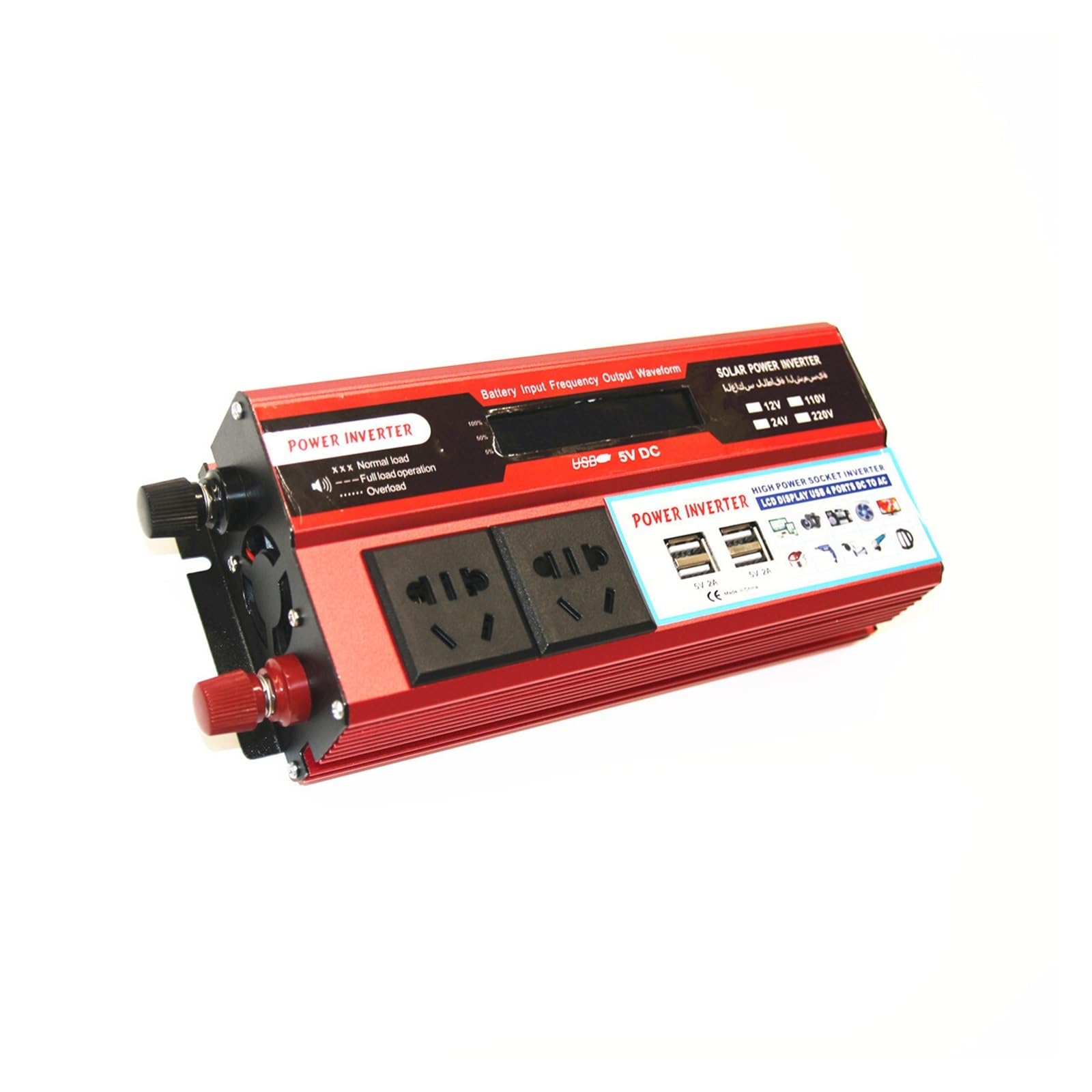 Onduleur de voiture 24V 220V 1500W : chargez votre ordinateur et vos outils en voyage