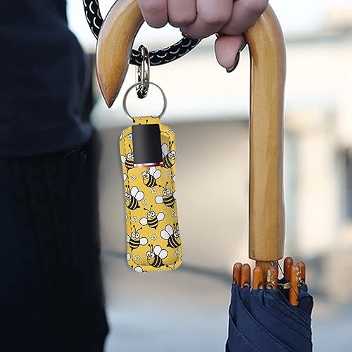 Miniatura 4 de Coldinair Llavero de lápiz labial con clip para lápiz labial, para mujeres y niñas