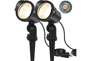 20W Dusk to Dawn Outdoor LED Spotlight Plug in with Photocell Sensor