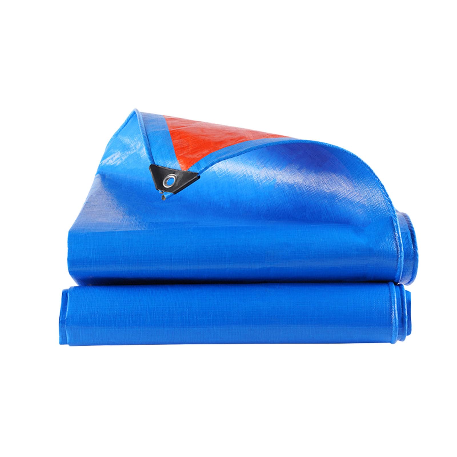 Toldo impermeable exterior azul de 120x270cm resistente al moho e intemperie