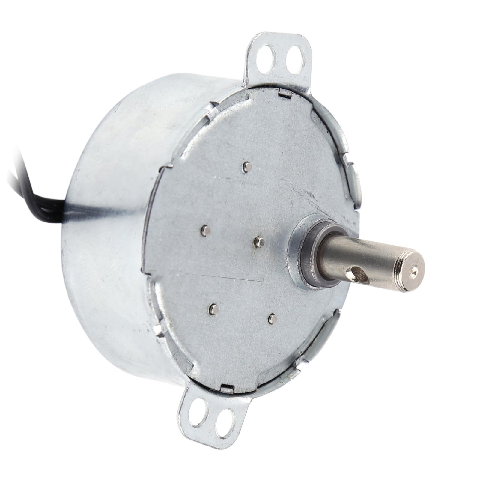 1 Motor Síncrono 220-240V AC Motorreductor 4W con Gran Par y Bajo Consumo Rotación CW/CCW (5-6RPM)