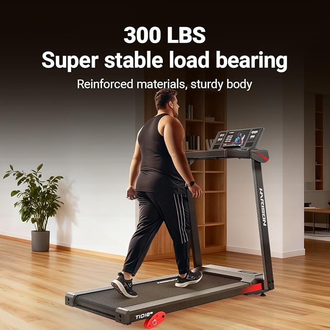 Caminadora HARISON Plegable con Inclinación, 3.0 HP, 300 lb miniatura 4