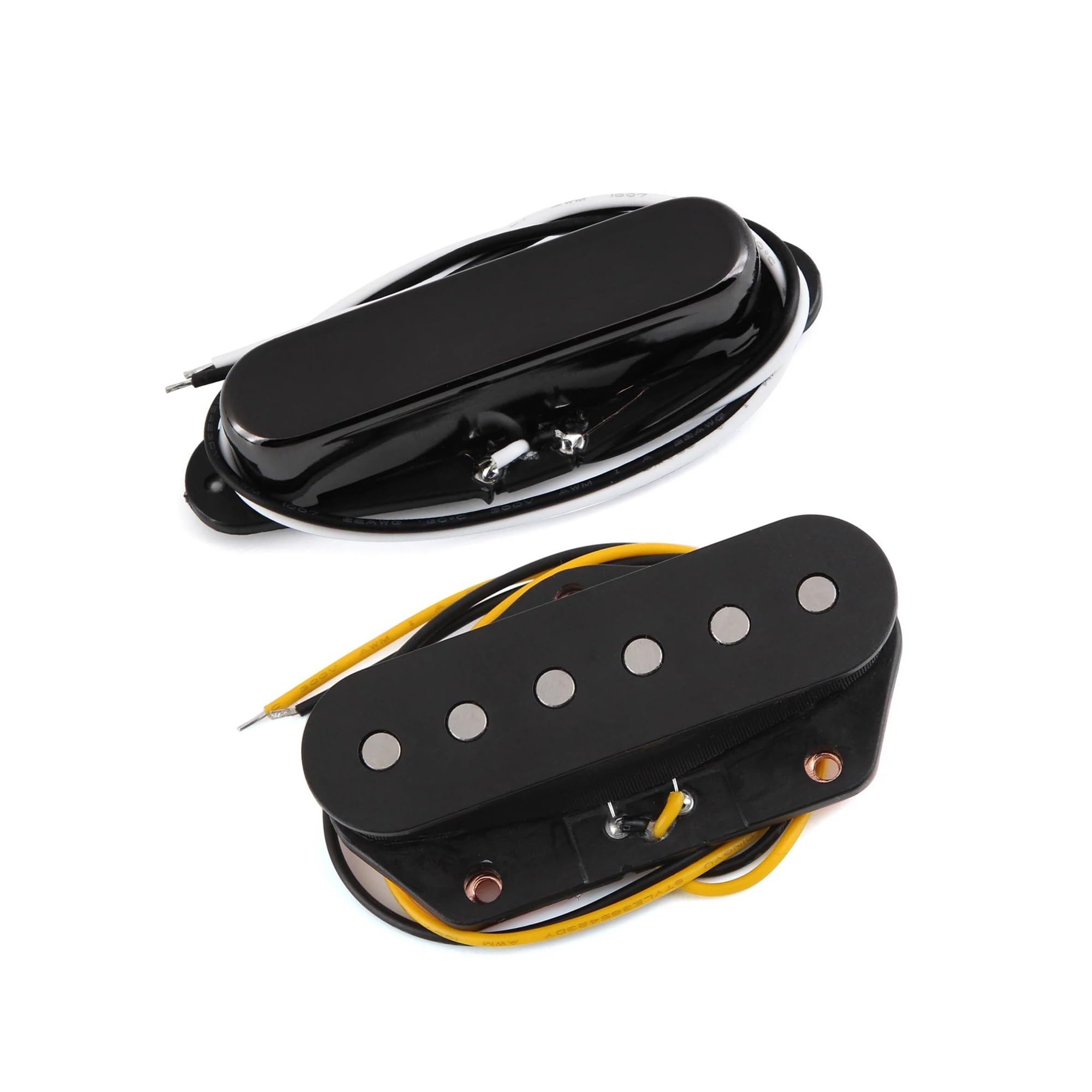 Retro Alnico 5 E Gitarren Tonabnehmer NB Set Bk Single Coil Instrumentenzubehör