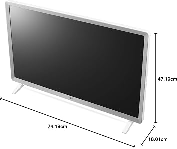 LG 32LK6200PLA TV 80 cm (32) 1080p (Full HD, Triple Tuner, Active HDR, Smart TV) White [Energy Class G]
