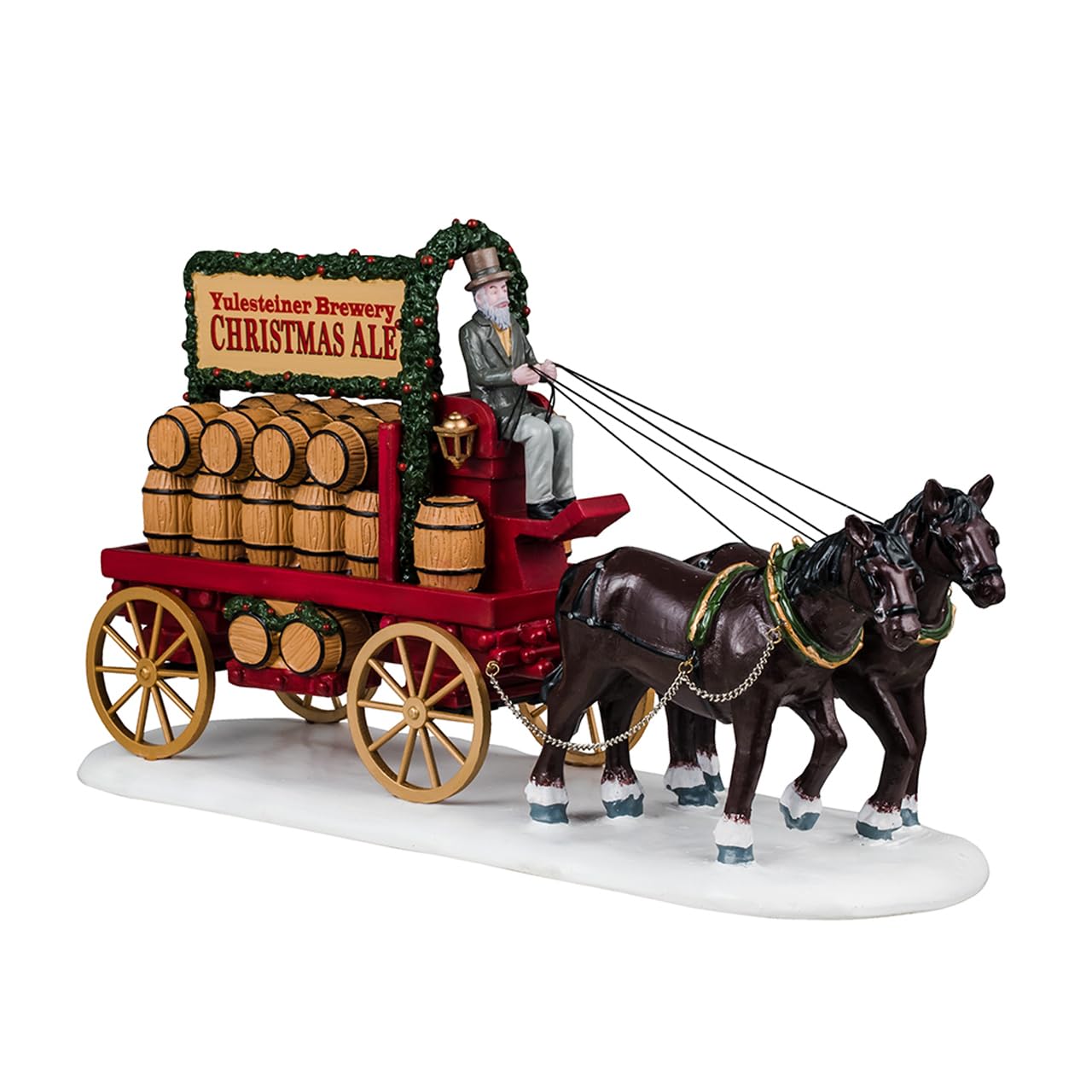 Lemax Multicolor Christmas Village Christmas Ale Delivery - 43710