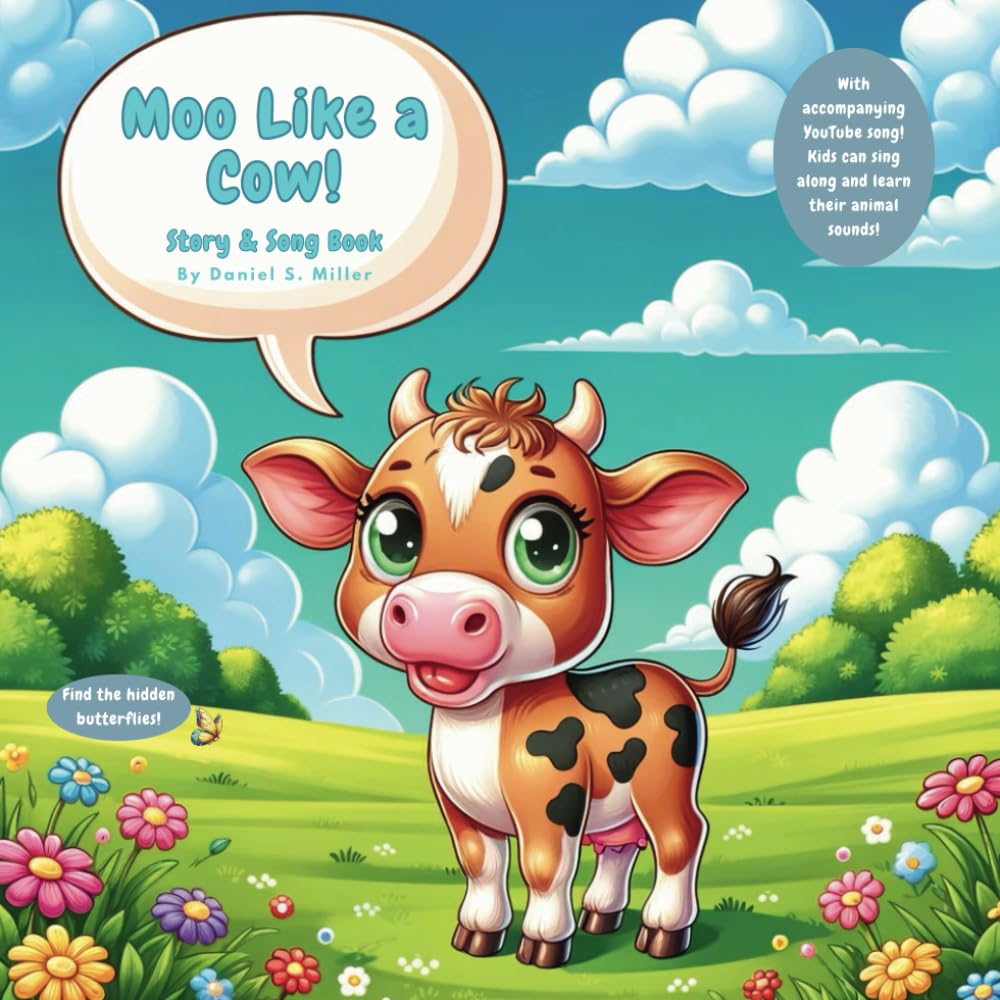Moo Like A Cow!: Story & Song Book (Nighty Night Kids)
