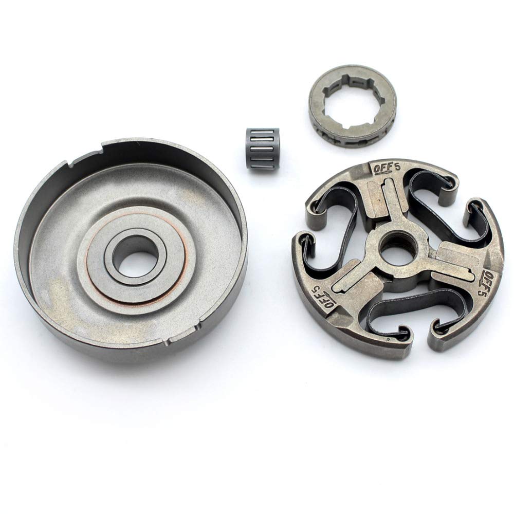 Tambor de Embrague con Kit de piñón de llanta de 3/8 "-7T for H 362 365 371 372 372XP 570 575 Reemplazo de Motosierra 503744401 Parte