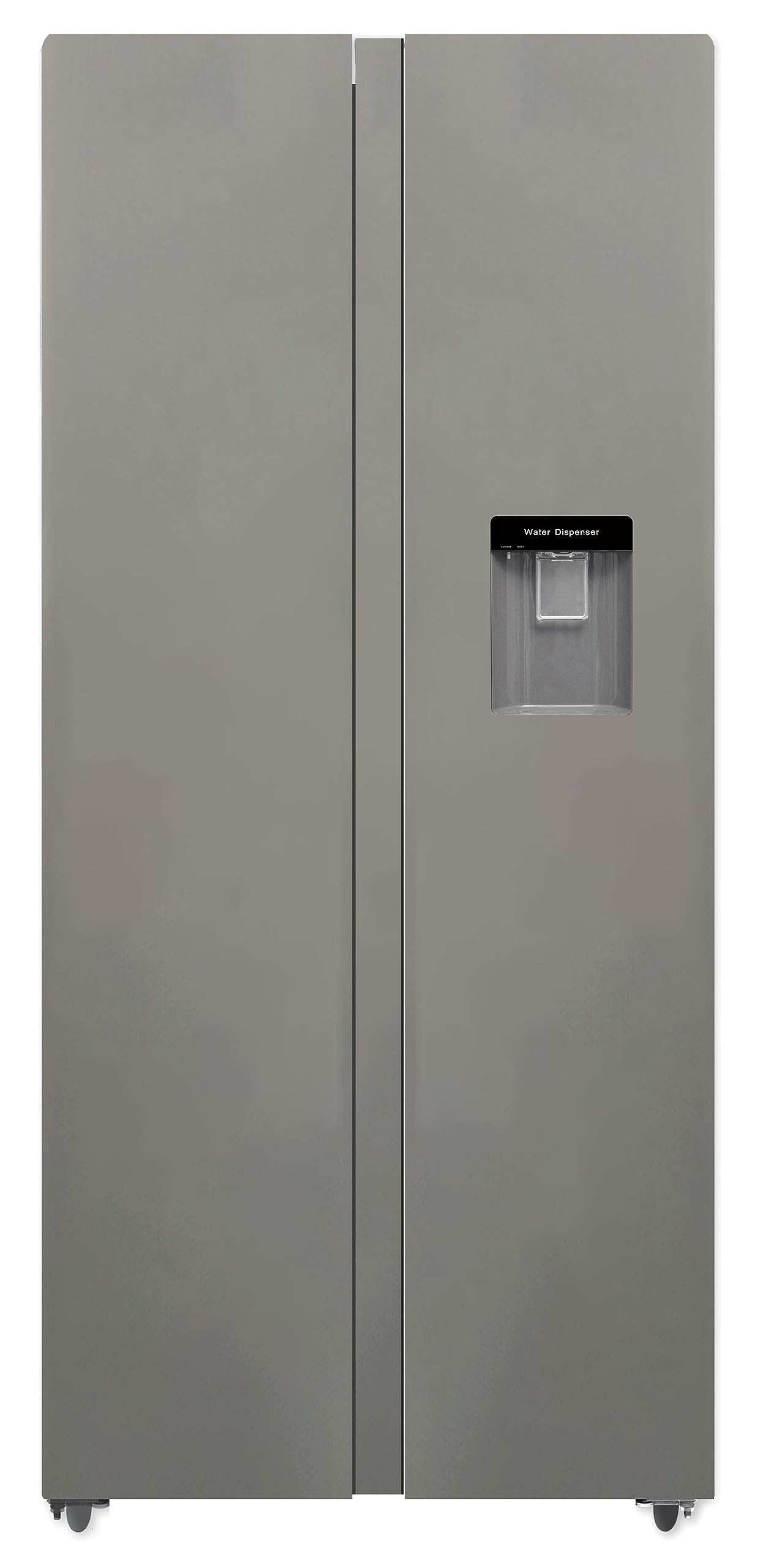 PKM SBS436NFWDIX – Side-by-Side Kühl-Gefrierkombination in Inox, 450 L, 2-türig, mit Wasserspender und No-Frost