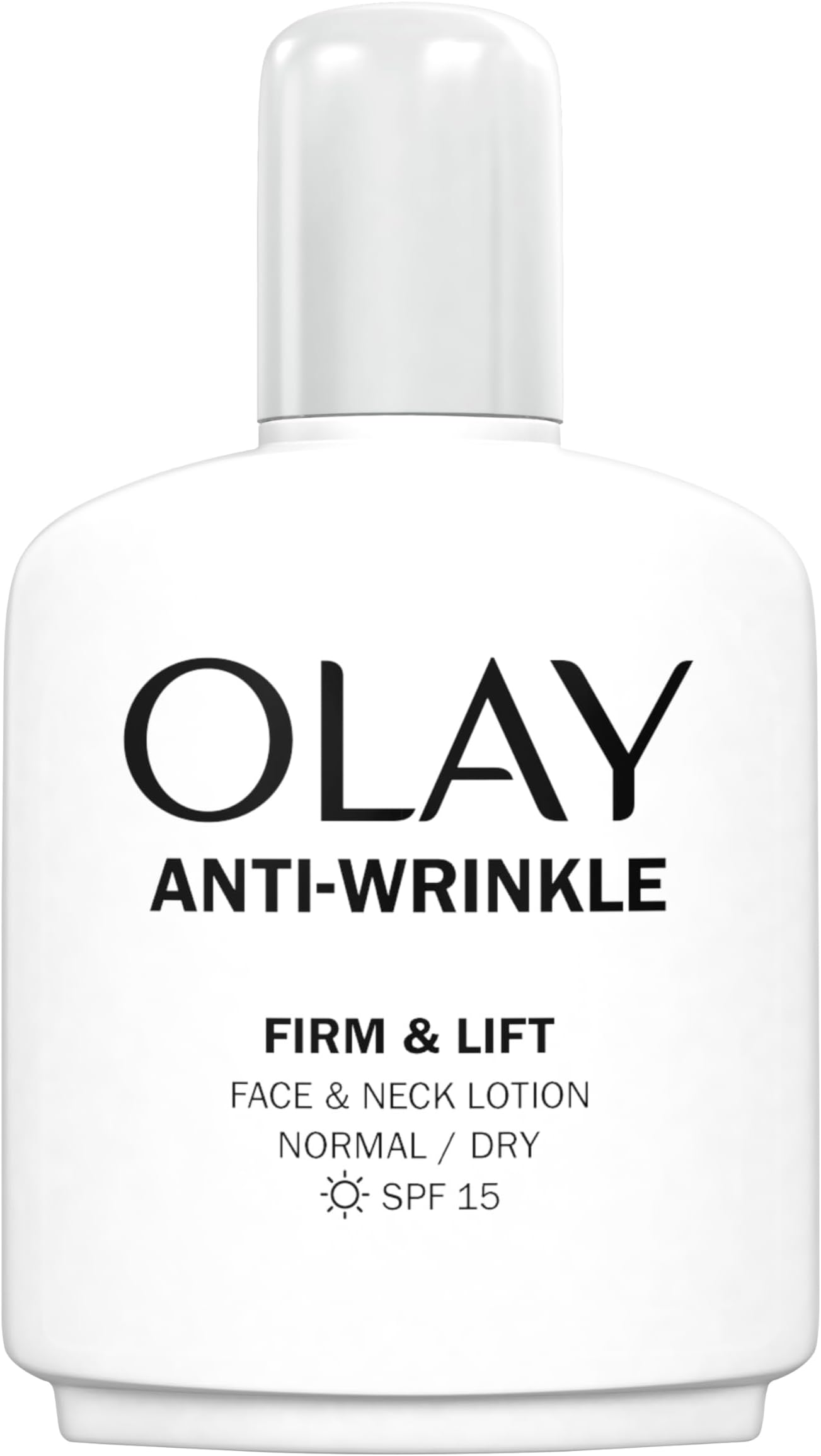 Anti-Wrinkle Firm & Lift Face And Neck Lotion With SPF15, Helps Visibly Reduce Fine Lines & Wrinkles And Protects Against Premature Signs Of Ageing,100ml
