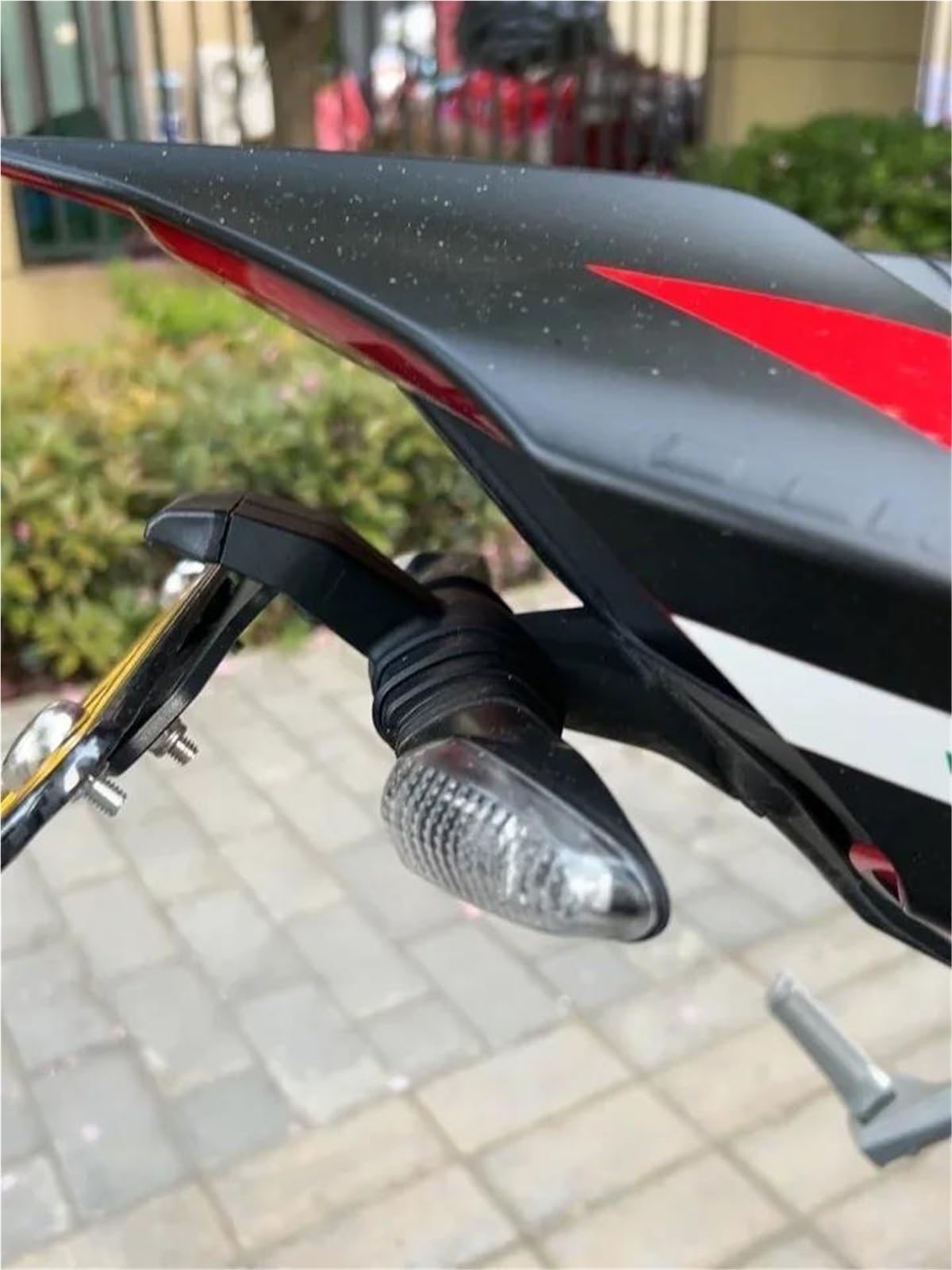 Portatarga Moto Per Ducati Per Streetfighter V2 2022-V4 S V4S Eliminatore Parafango Staffa Fanale Posteriore Porta Targa Moto