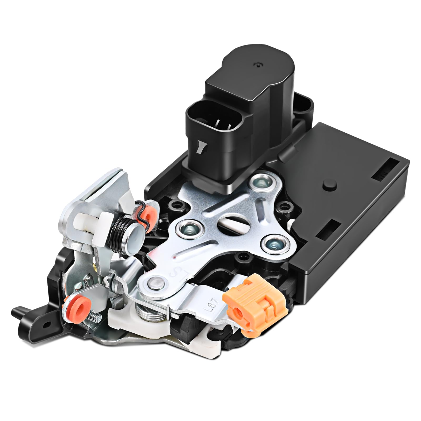 Door Lock Latch Actuator - Rear Left Driver Side - Compatible with 2001-2006 Cadillac Escalade Chevy Avalanche, Silverado, Suburban, Tahoe GMC Sierra, Yukon - Replaces 15110651, 15068504