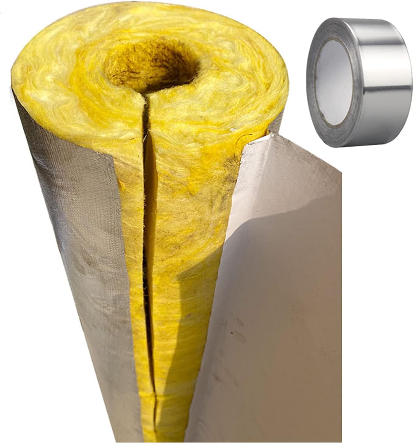 JZWJH Rock Wool Pipe Insulation Pipe, AntiFreeze Tube