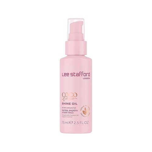 Lee Stafford Shine - Aceite para el cabello | Colección Coco Loco – El mejor aceite nutritivo y antiencrespamiento para cabello seco y dañado, añade