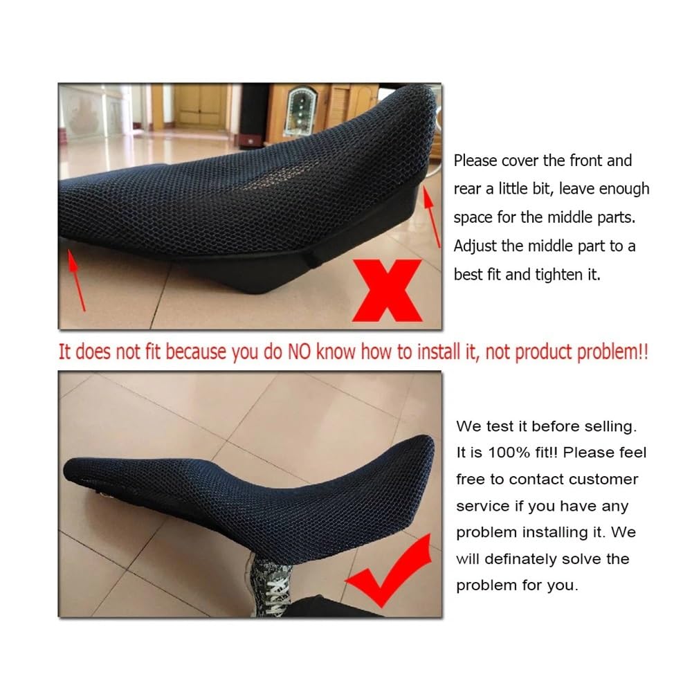 Coprisella per moto sportiva Per R18 Coprisedile Posteriore Driver Rider Passeggero Gobba Copertura Rete A Protezione Solare Impermeabile Accessori Moto
