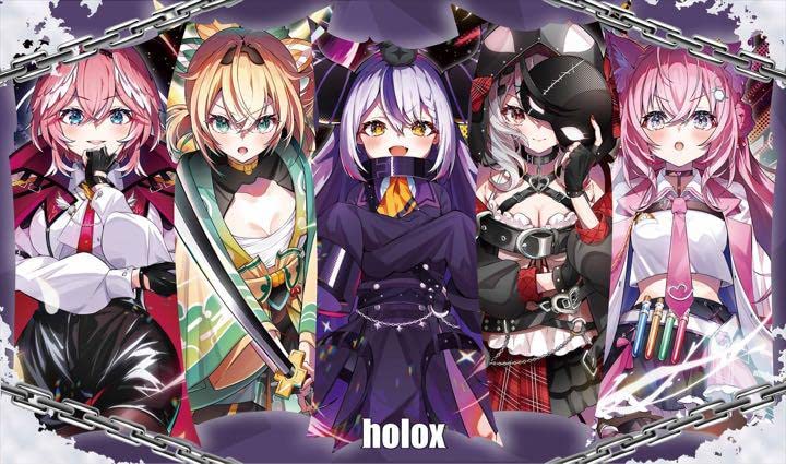 holox ラバーマット Amazon.co.jp: ホロライブ 6期生 holoX ラバーマット プレイ