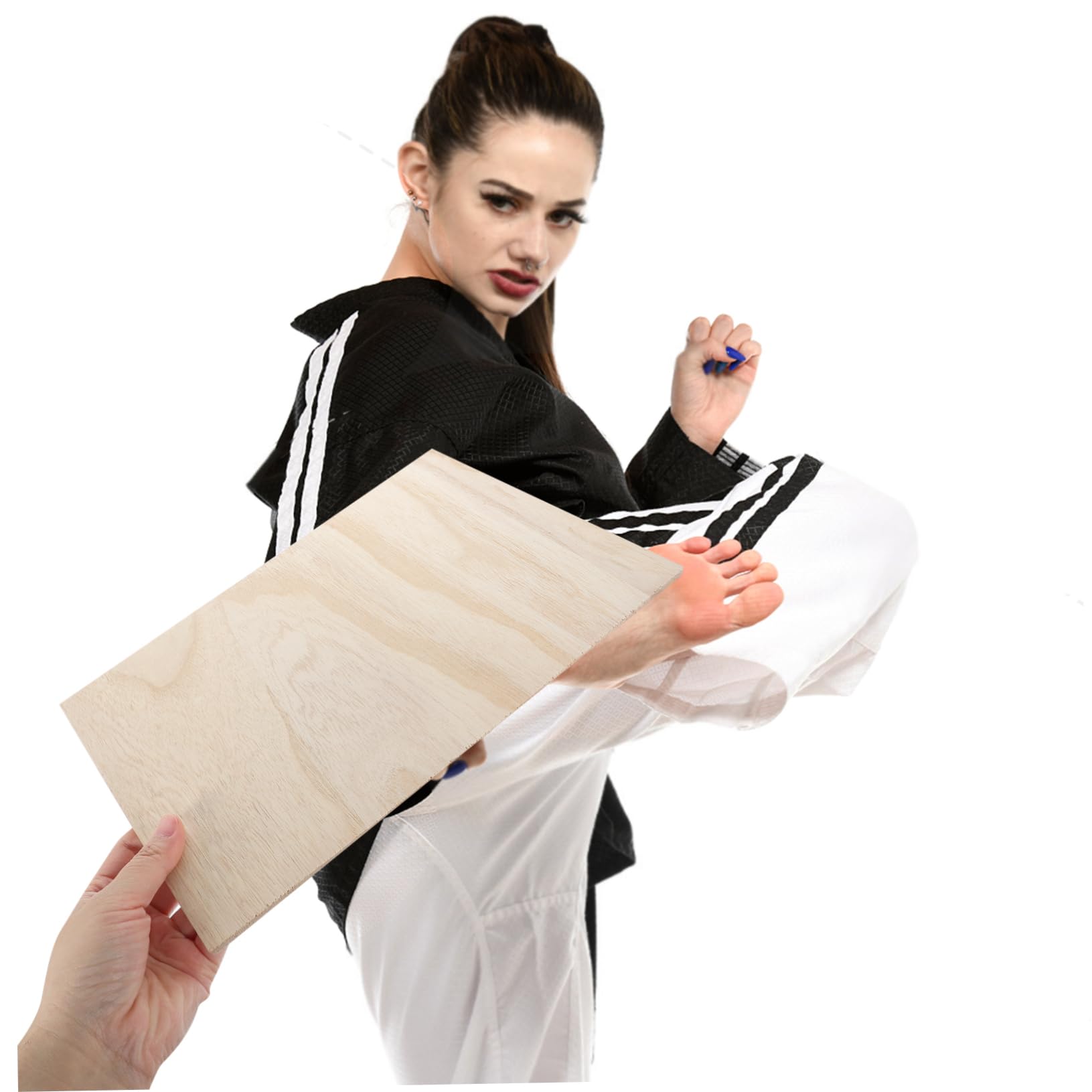 GOOHOCHY Board Taekwondo Exercising Portable Martial Arts Boards for Wooden Karate