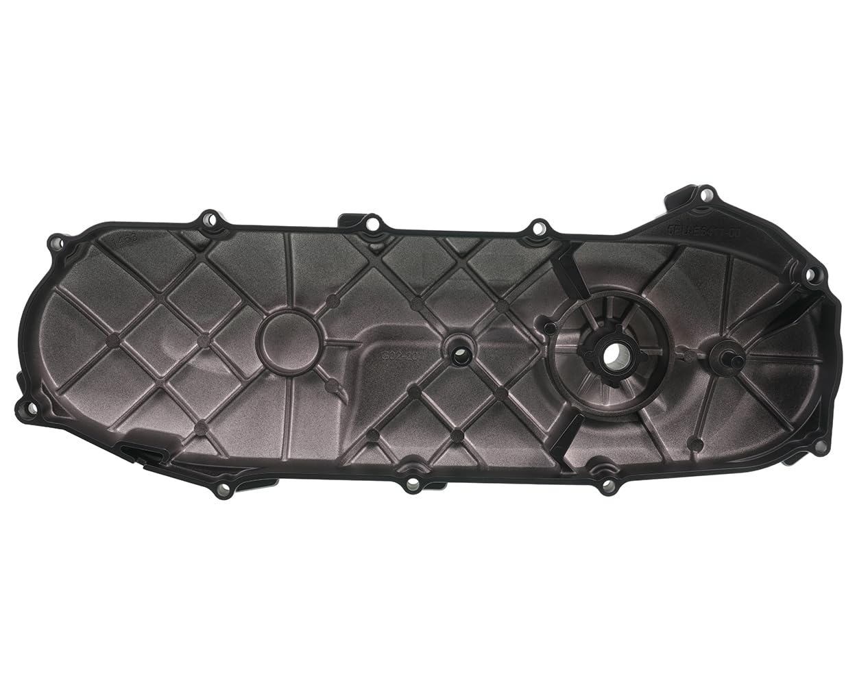 Variomatikdeckel schwarz kompatibel mit Minarelli liegend kompatibel mit Yamaha Aerox MBK Nitro
