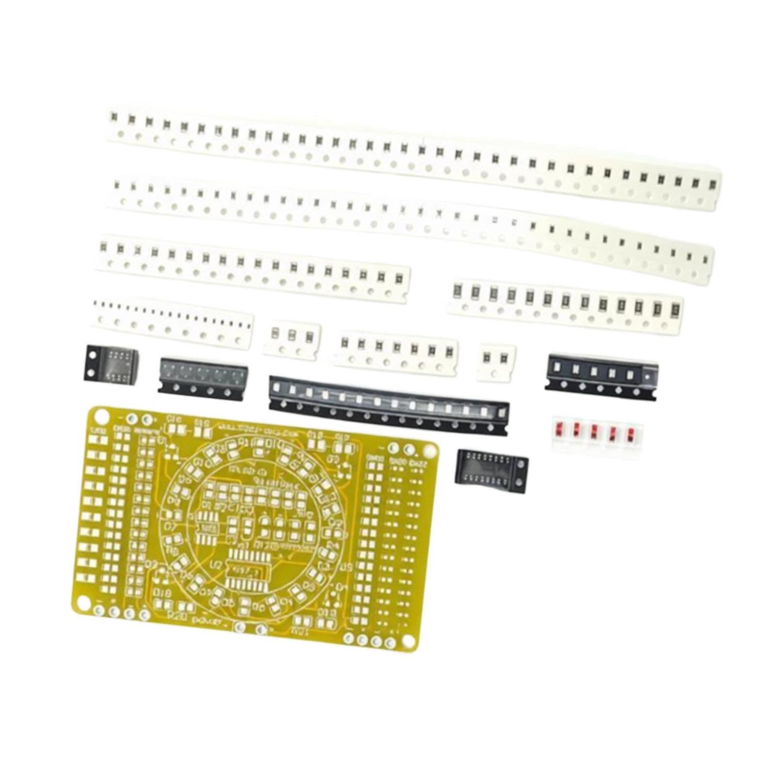 SECRET DESIRE Soldering Practice DIY Kit Sturdy DIY Components Practice Board for Students Style C-image-25