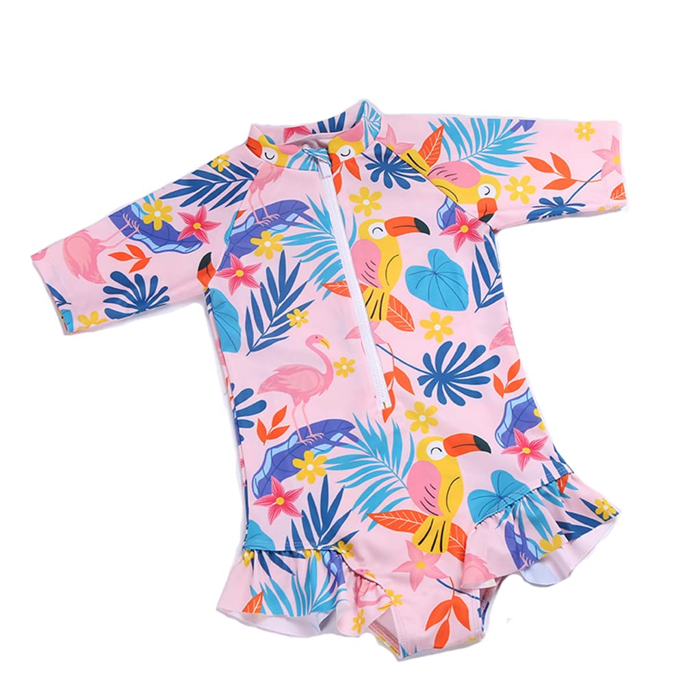 MMBABY Bañador de una Pieza para niña con protección UV