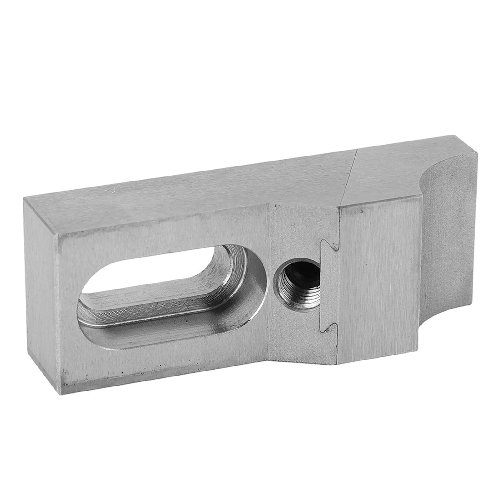 Naroote 2 szt. Niskoprofilowe Imadło Boczne Imadło do Frezarki CNC Zestaw Zacisków S136H Stal Matrycowa, Hartowana Szczęka M8 z łukową regulacją do Frezowania Maszyn CNC Szlifierki Wiertła