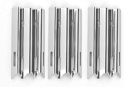 Replacement Stainless Steel Heat Shield JA460, JA460N, JA460P, JA461, JA461P, JA480, JA480N, JA580, JA580P Gas Grill Models (3-Pack)