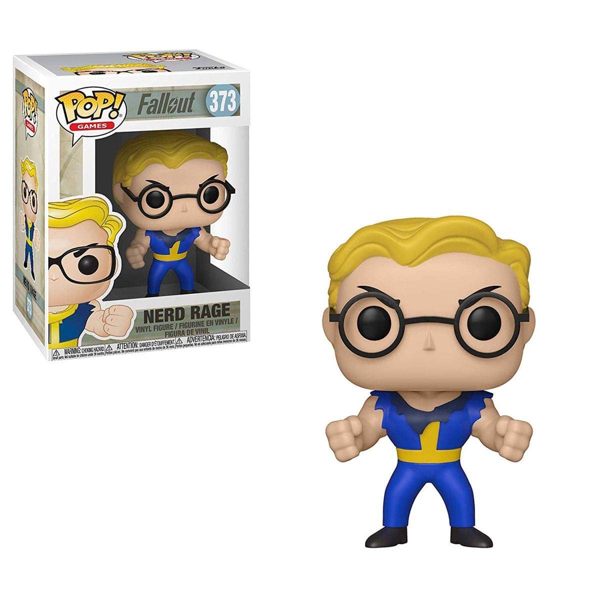 Amazon.com: Funko Pop! Games: Fallout - Vault Boy (Nerd Rage