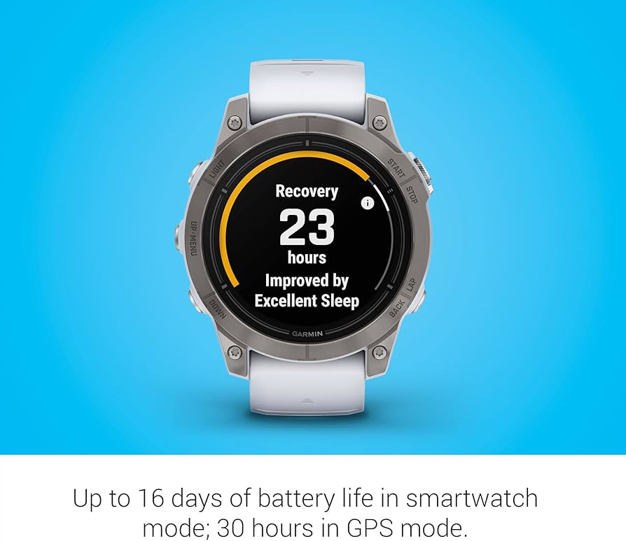 Amazon.com: Garmin epix Pro (Gen 2) Sapphire Edition, 47mm, High