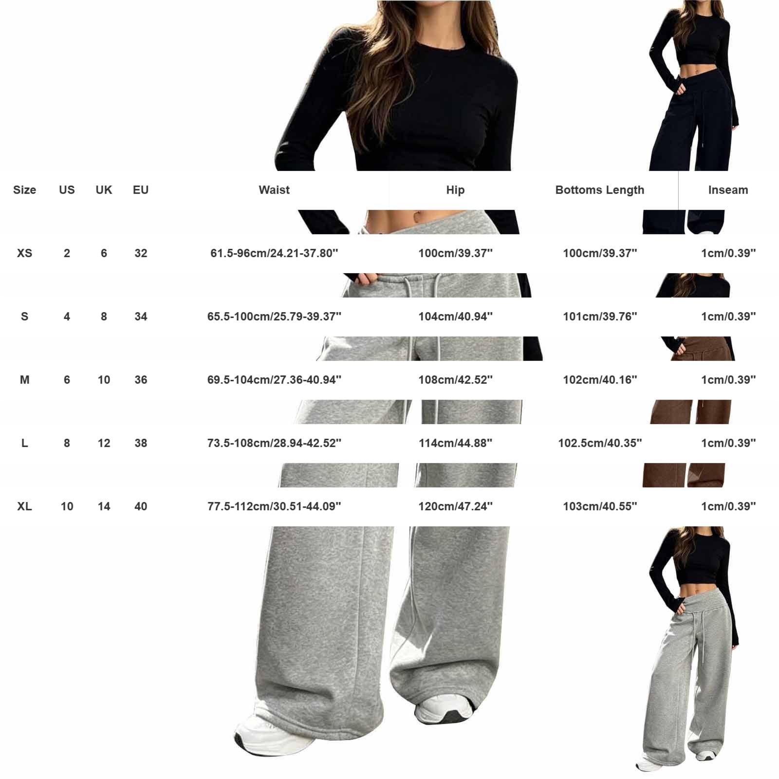Pantaloni da jogging da donna a vita alta, in cotone, pantaloni sportivi in | Pantaloni morbidi per il tempo libero, comodi, larghi e traspiranti, da spiaggia, in tinta unita, vestibilità larga