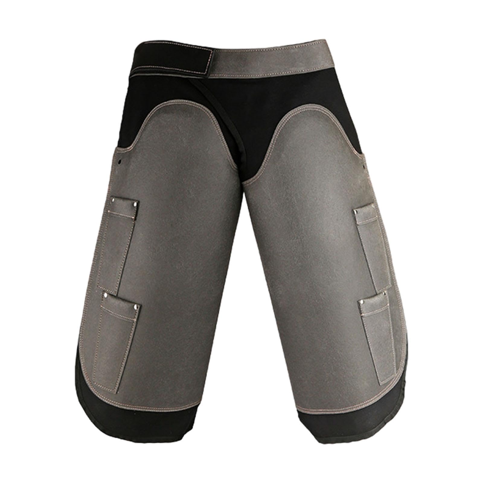 Delantal Protector de Microfibra Profesional para Herrador, Rodilleras Ajustables, Faldón, Compartimento para Clavos Y Herramientas. Adecuado para El