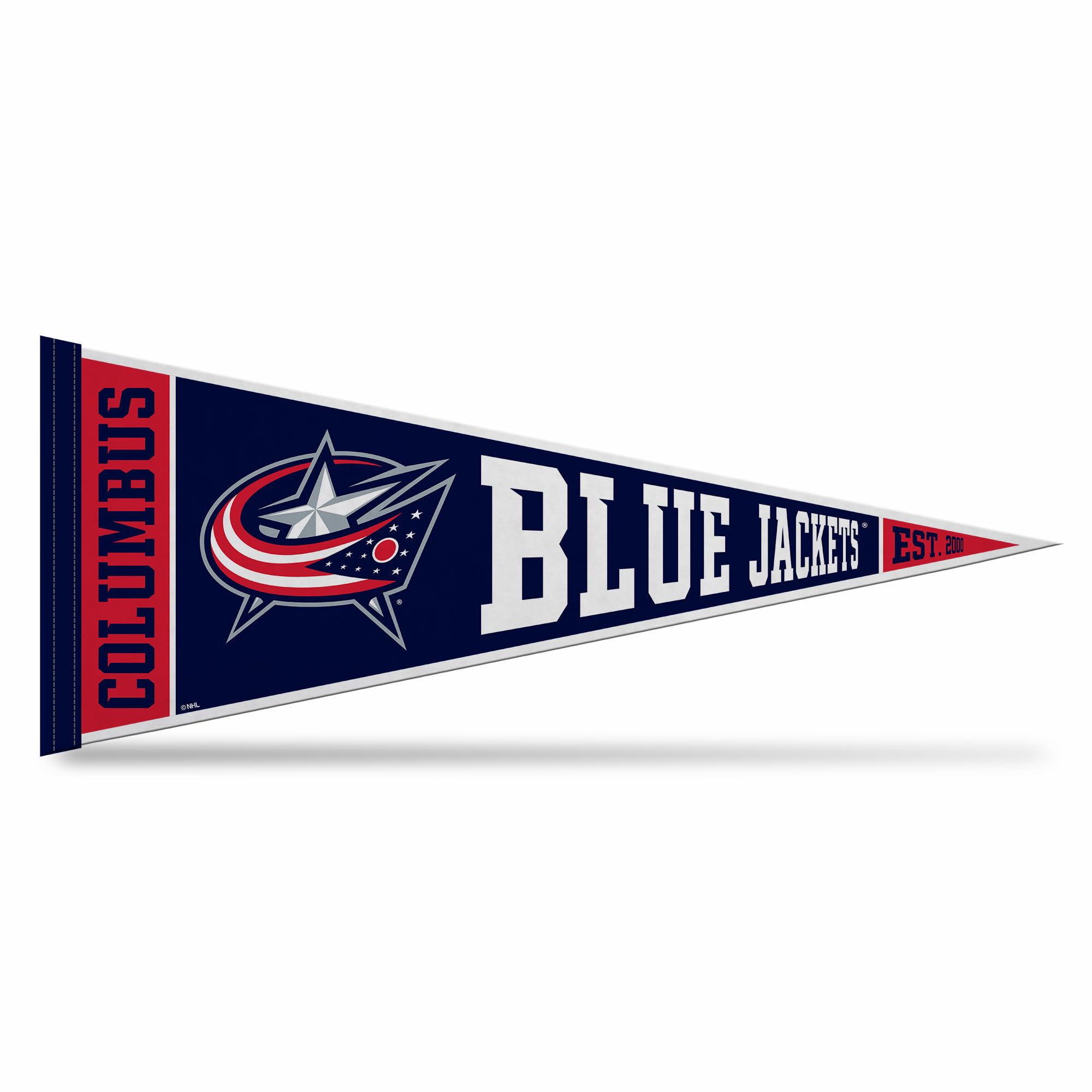Rico Industries NHL Hockey 12" x 30" Felt Wall Décor Pennant - Great for Home/Bed Room/Man Cave Décor