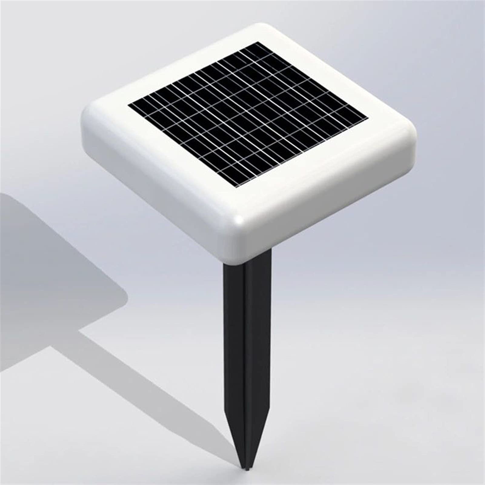 Solar-Bodenleuchten for den Außenbereich, mehrfarbige, wasserdichte Solar-Gartenscheibenleuchten, for Wege, Landschaften, Gehwege, Terrassen, Auffahrten Lampen (Color : Square Colorful, Size :