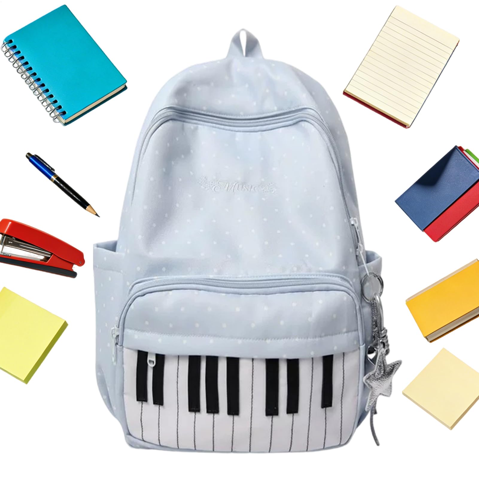 Mochila de piano ligera y espaciosa para evitar excesos de equipaje 8