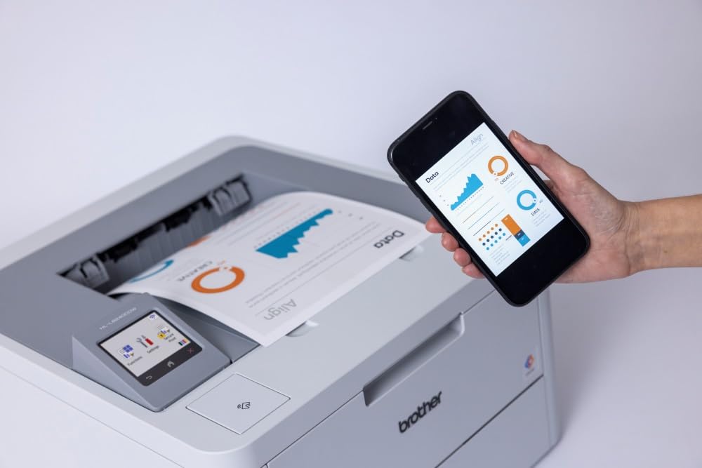 Brother HLL8240CDW Stampante LED a Colori 30 ppm Fronte/Retro Touchscreen 6,8cm WiFi LAN NFC USB