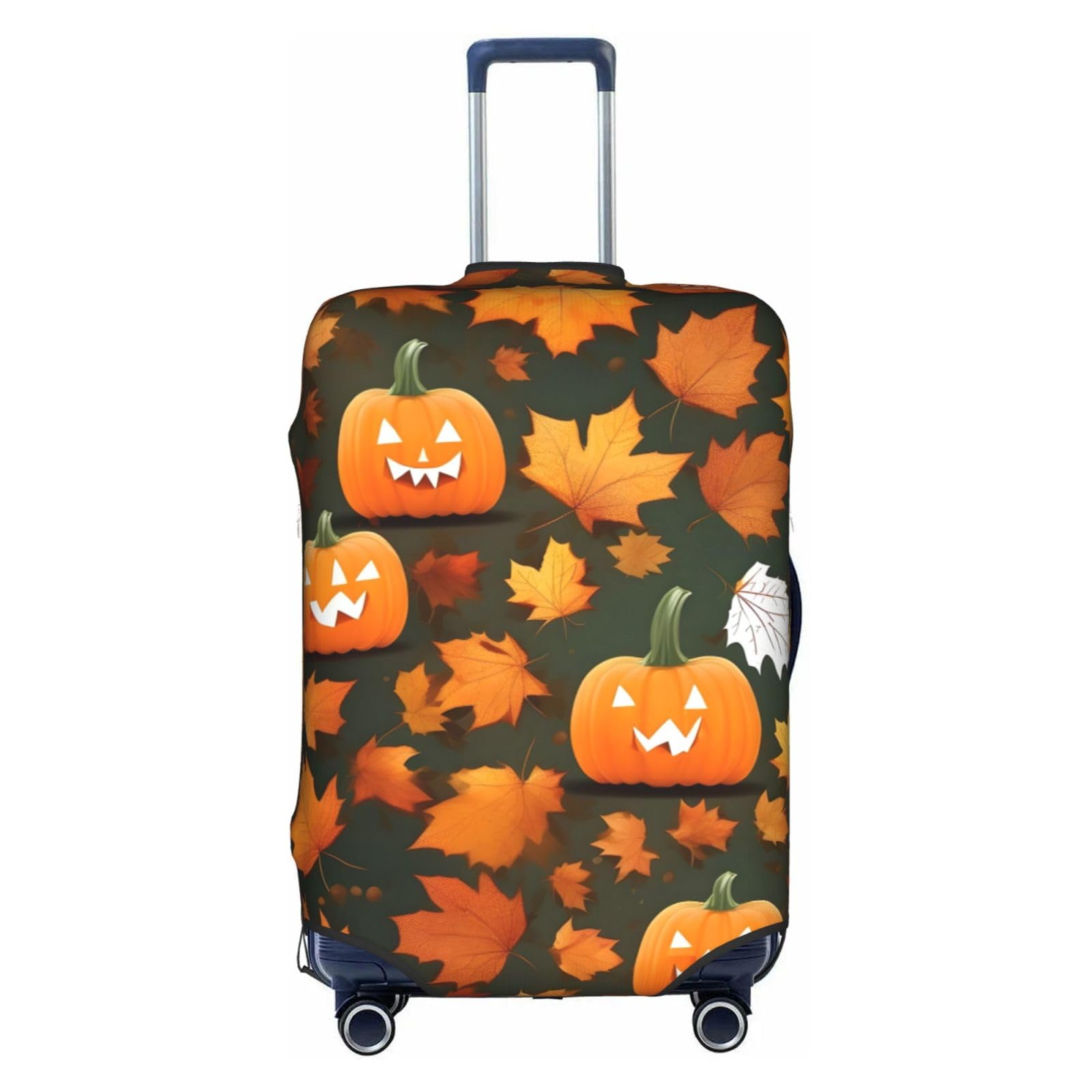 Housse citrouille Thanksgiving blanche XL lavable en polyester - 8