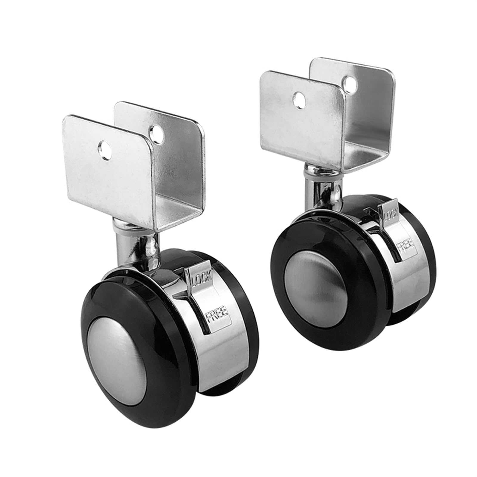 Roulettes pour berceau anti-rayures de 25mm pour protéger vos parquets fragiles