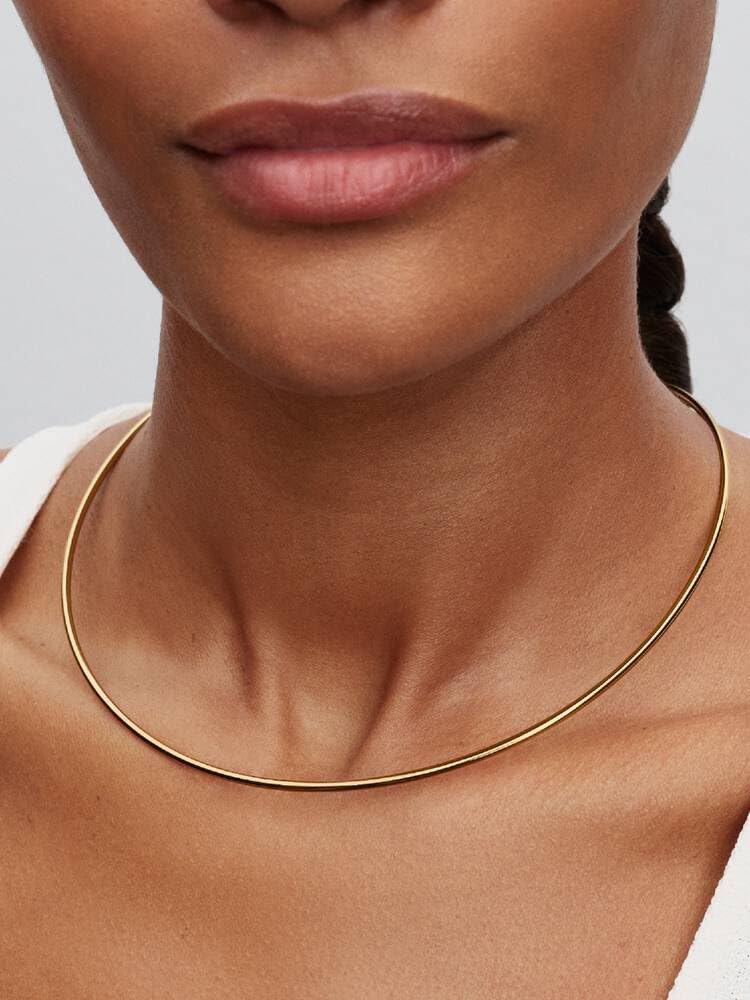 PANDORA Collier für Damen Choker Goldfarben 364705C00