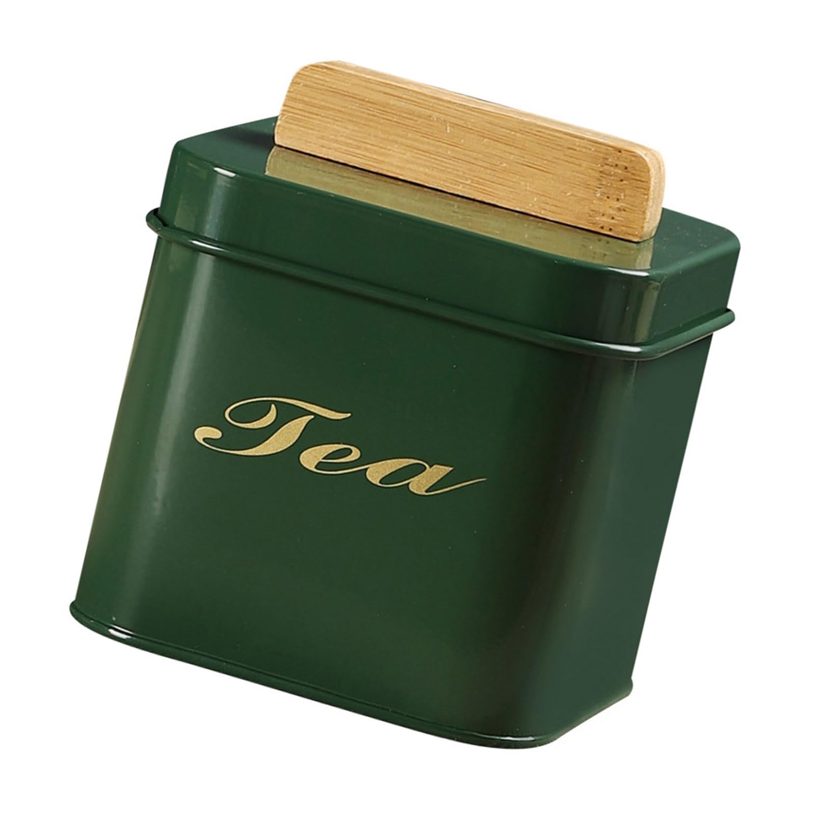 Nucelit Teas Coffee Candy Container with Lid for Kitchen Counter Multifunctional Sealed Storage Jar for Dry Food Sealed Lid Coffee Teas Candy Storage Canister