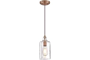 Westinghouse Carmen 1-Light Island Mini Pendant Light Fixture