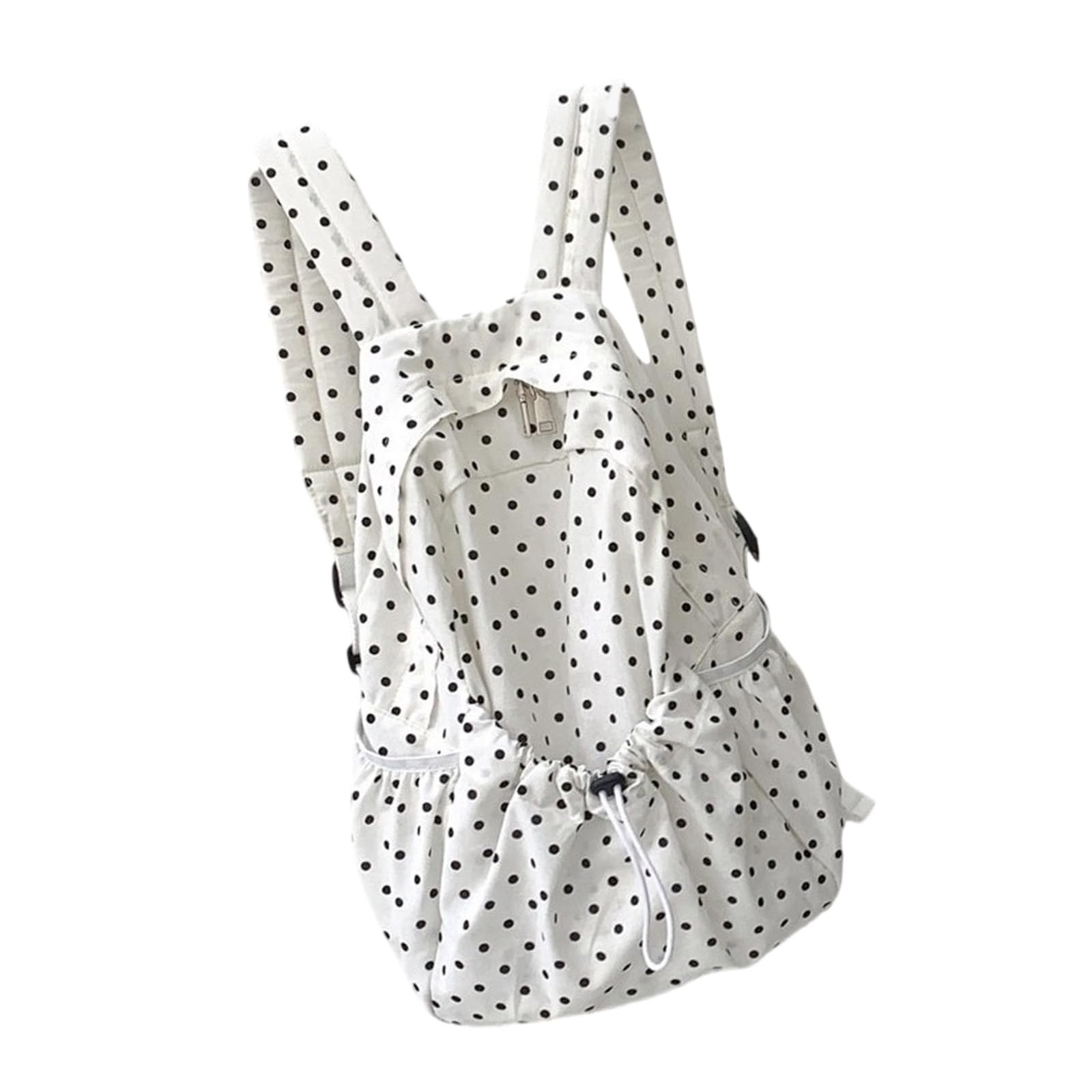 CAZSTYK Student School Backpacks Drawstring Backpacks Travel Polkas Dot Rucksack Japanese Styles Casual Daypacks Travel