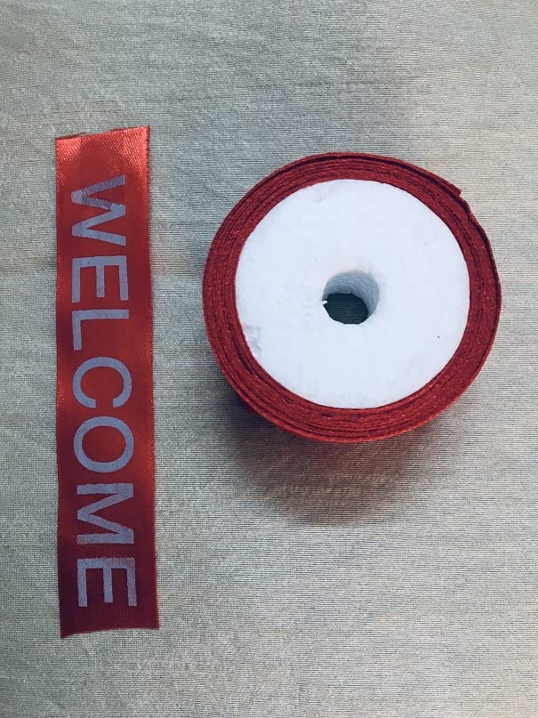Newcomer Ribbon Welcome Satin Ribbon for Wedding and Party Parties Decorations ...