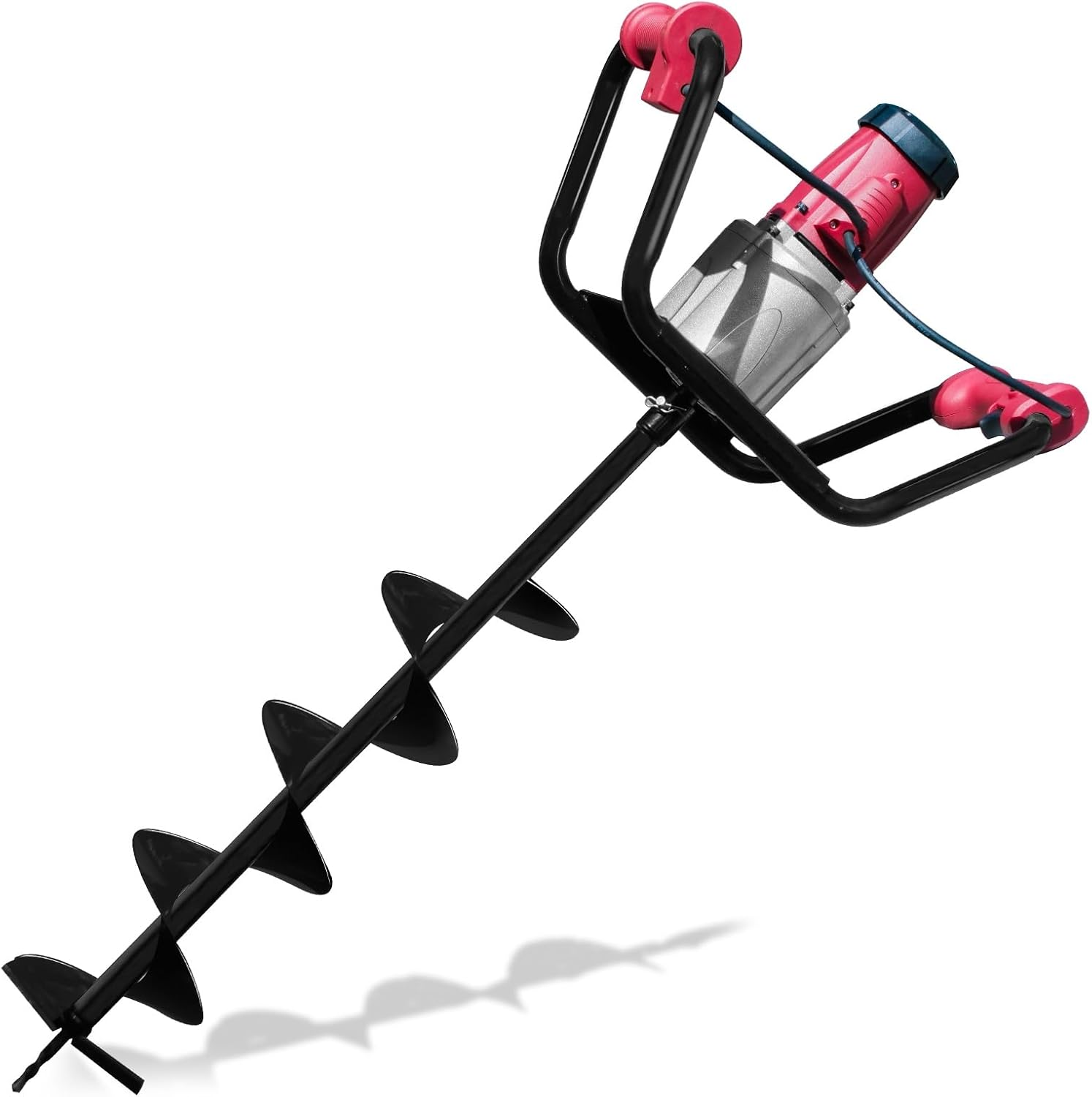 SIMILAR TO…DC HOUSE 1500W Electric Post Hole Digger Earth Auger Hole Digger Auger Digging Tools Auger with 6\"\" Digging Auger Bit Set with Reverse Function, Prune