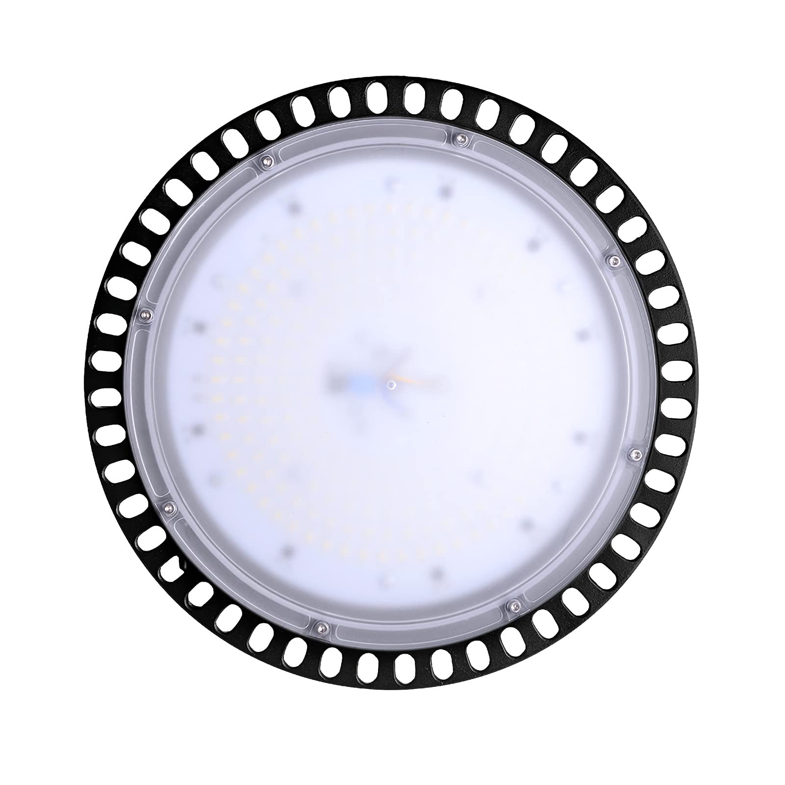 ROOOOTS 200W Slim UFO LED High Bay Warehouse Lights Shop Lighting chunnuan 24000LM 6000-6500K IP54 Waterproof Dust Proof Linkable Shop Lights for Yard, Patio, Street (300W)