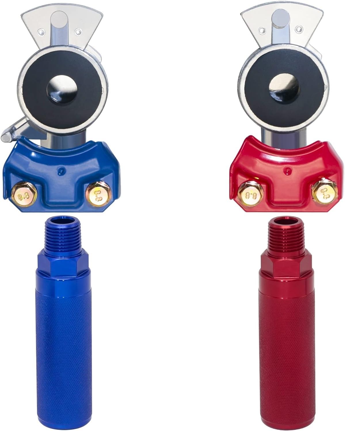 3 in 1 ABS & Power Air Line Hose Kit Airline Air Hose Wrap 7 Way Electrical Cable Air Lines with Handle Grip Airlines for Semi Truck Trailer Tractor (Grip & Gladhand)